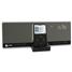 MacAlly Peripherals Flat Panel Stereo Speaker w/ Charger and AM/FM Alarm Clock Radio for iPod